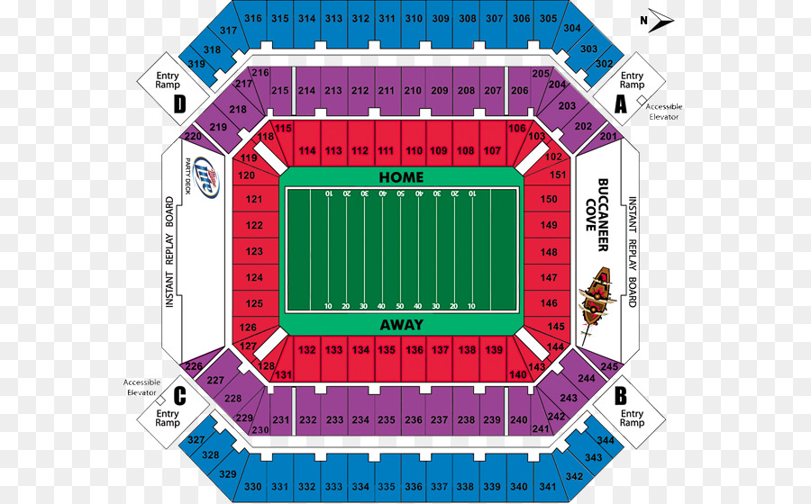 Raymond James Stadium，O Soldier Field PNG