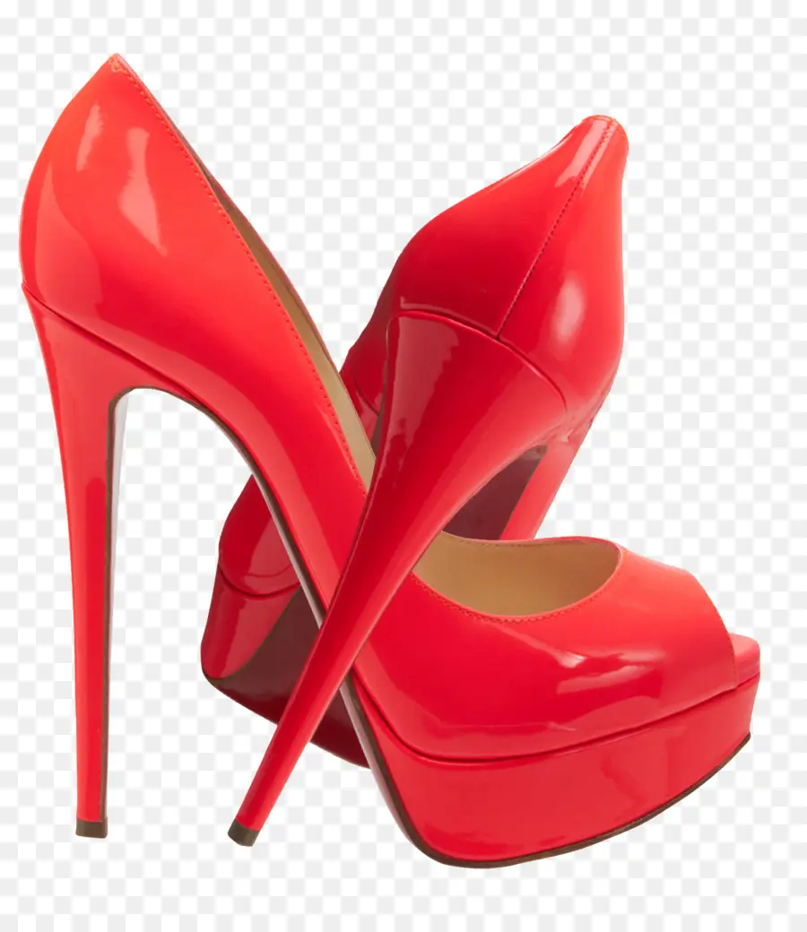 Salto Alto Vermelho，Moda PNG