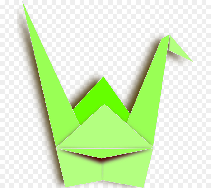 Guindaste De Origami，Dobrado PNG