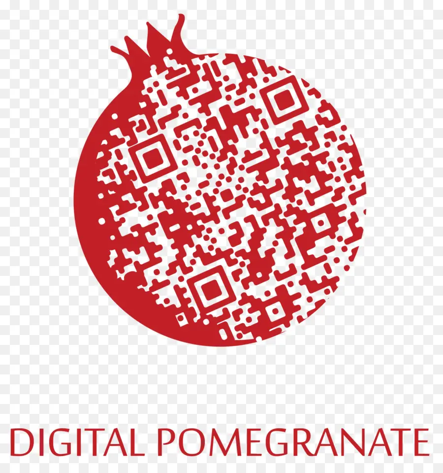 Romã Digital，Código Qr PNG