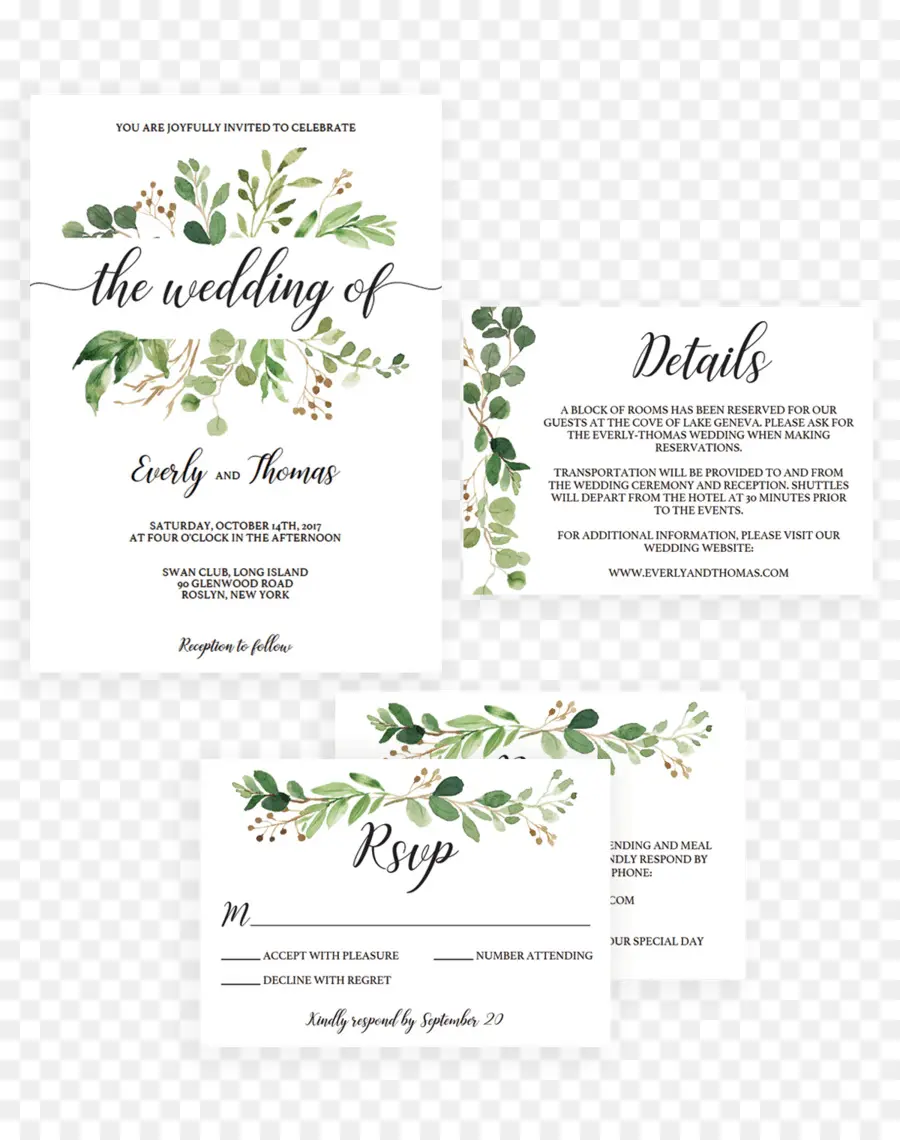 Convite De Casamento，Detalhes PNG