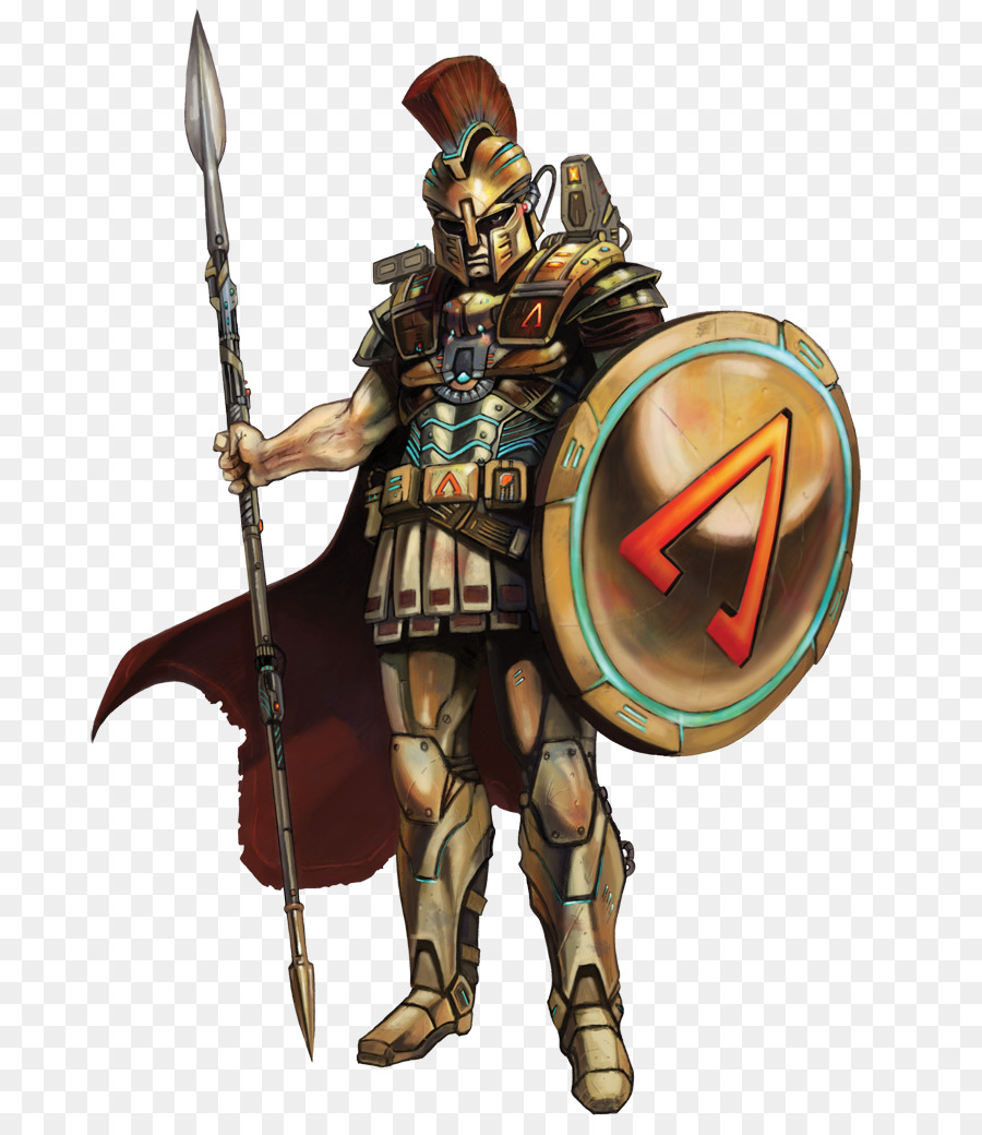 Guerreiro Espartano，Armadura PNG