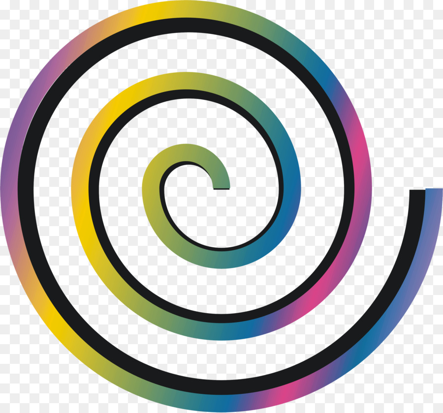 Espiral Colorida，Redemoinho PNG