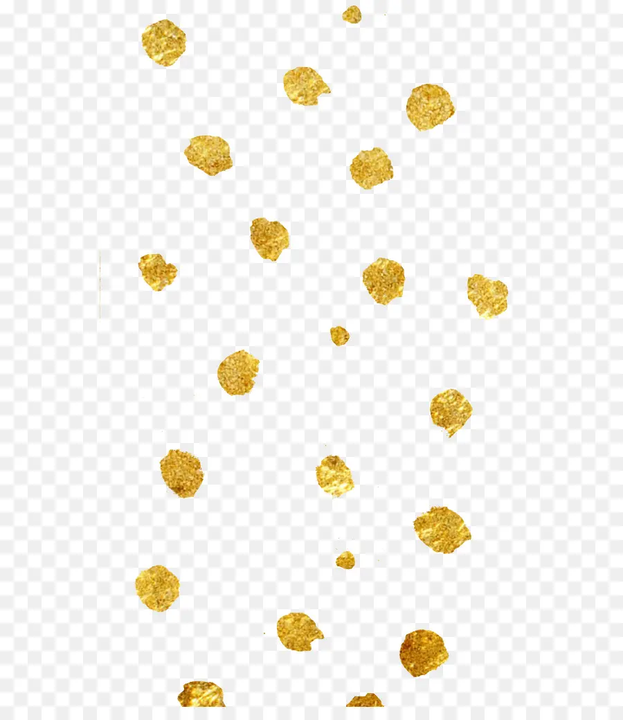 Polka Dot，Ouro PNG