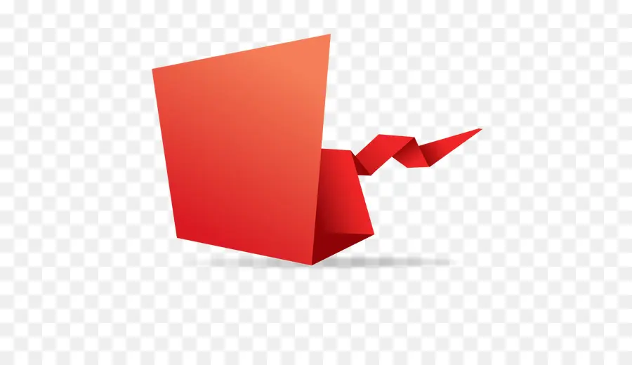 Origami Vermelho，Papel PNG