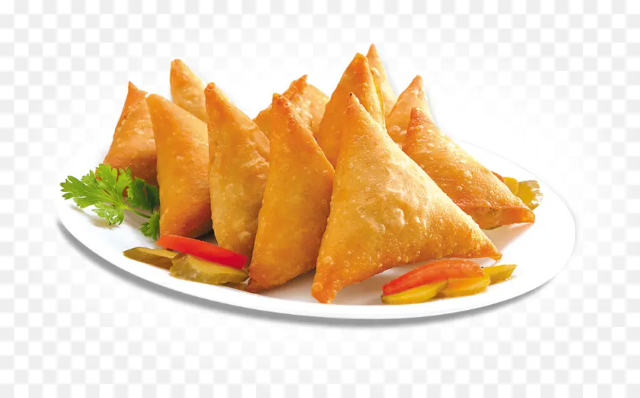 A Culinária Indiana，Samosa PNG