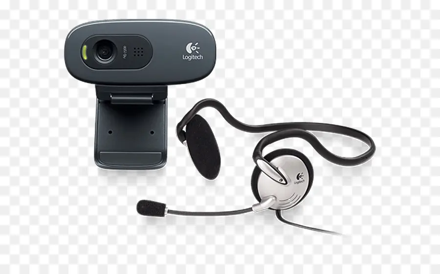 Webcam E Fone De Ouvido，Computador PNG