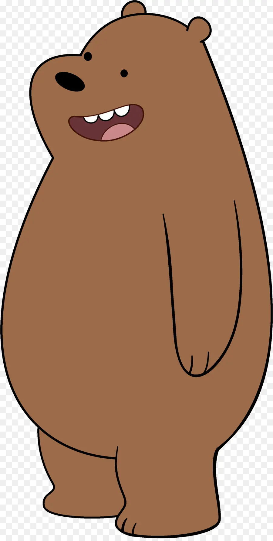 Urso Pardo，Desenho Animado PNG