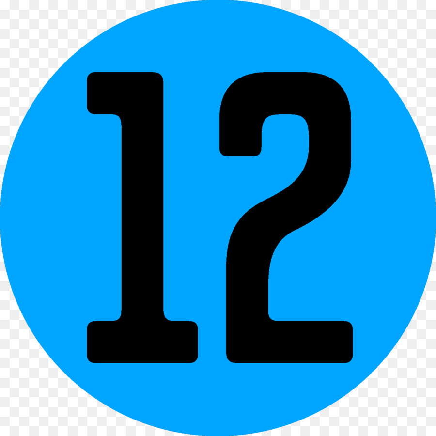 Número 12，Dígito PNG