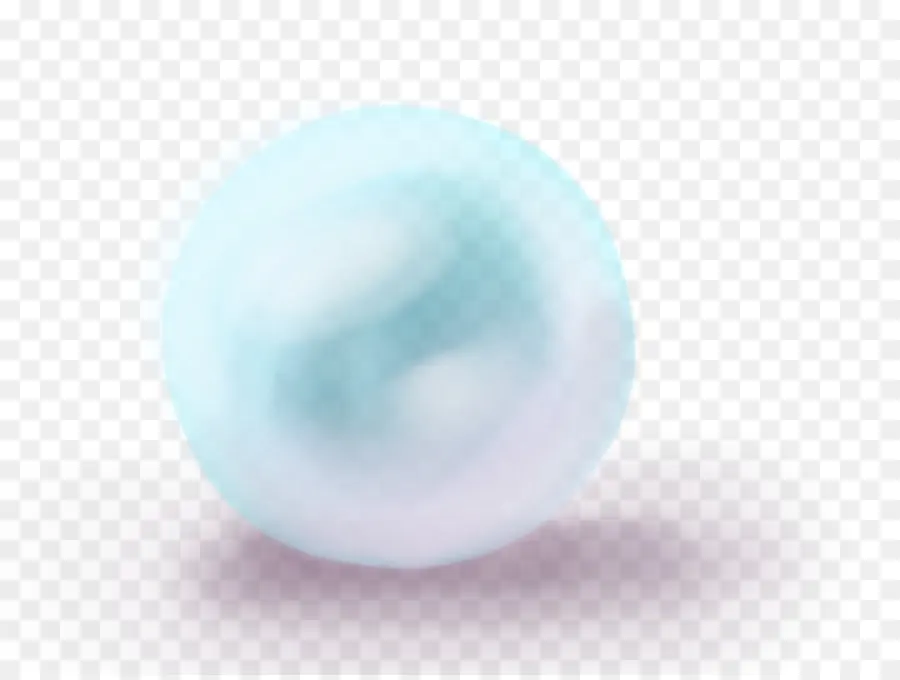 Esfera Azul Clara，Esfera PNG