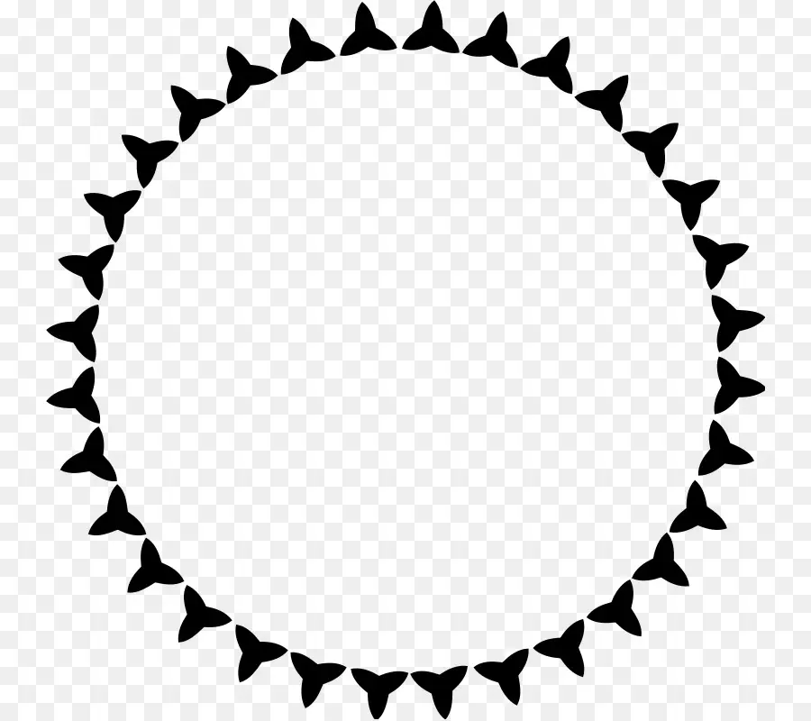 Padrão Circular Preto，Círculo PNG