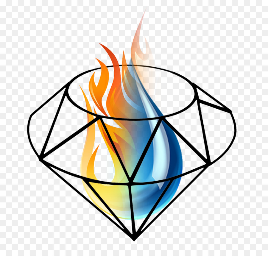 Diamante Flamejante，Fogo PNG