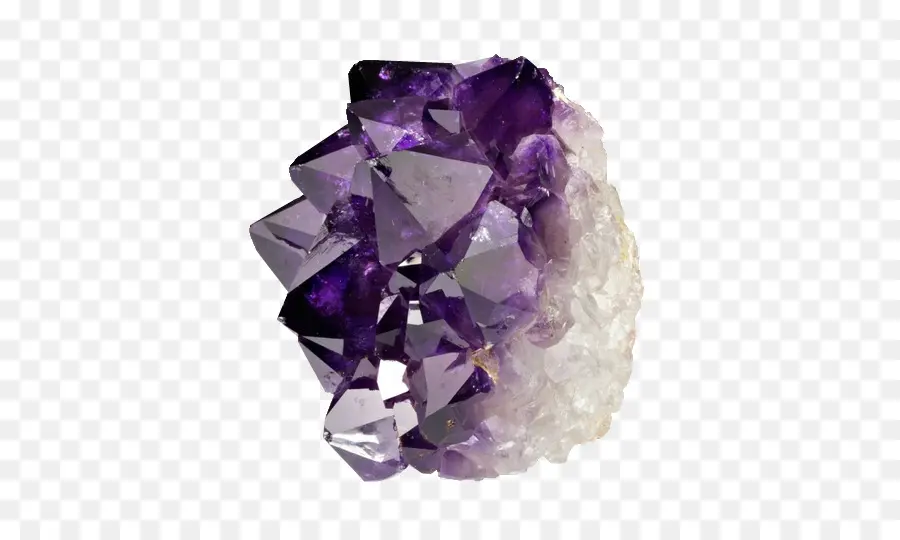 Ametista，Cristal Roxo PNG