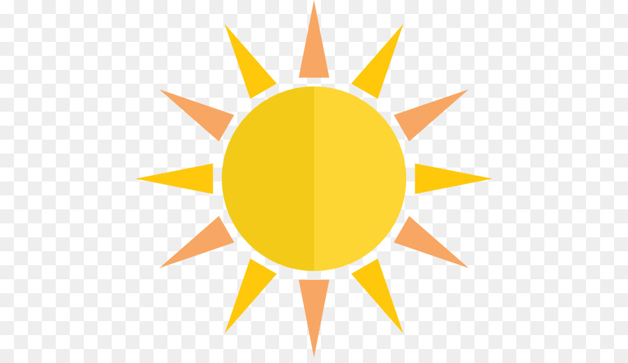 Ilustração Do Sol，Amarelo PNG