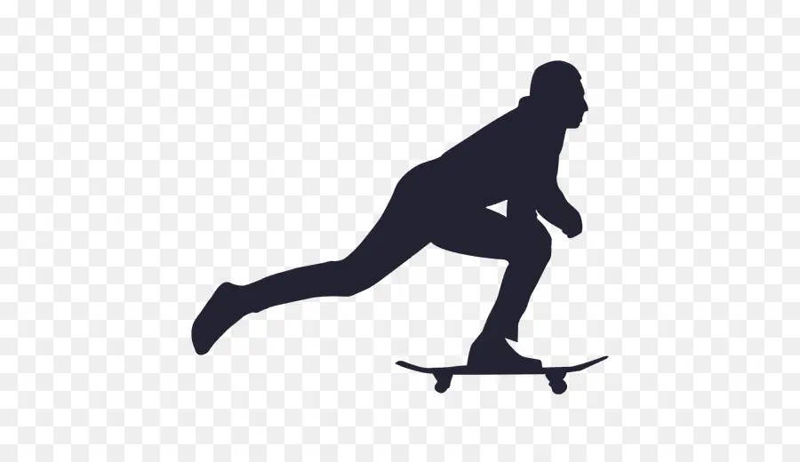 Silhueta De Skatista，Skate PNG