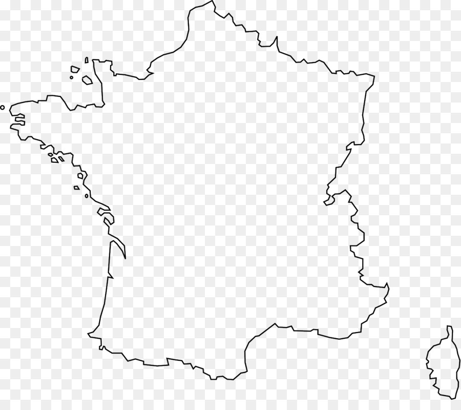 Mapa Da França，País PNG