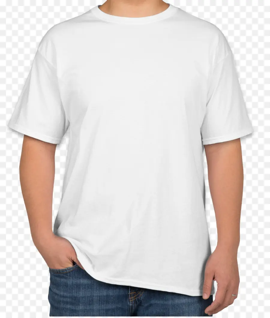 Camiseta Branca，Casual PNG