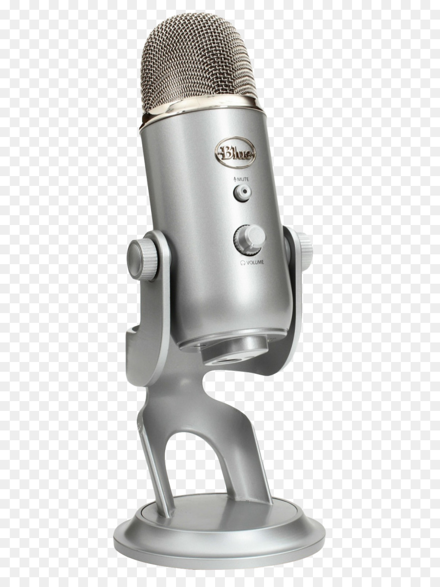 Microfone，Azul Microfones PNG