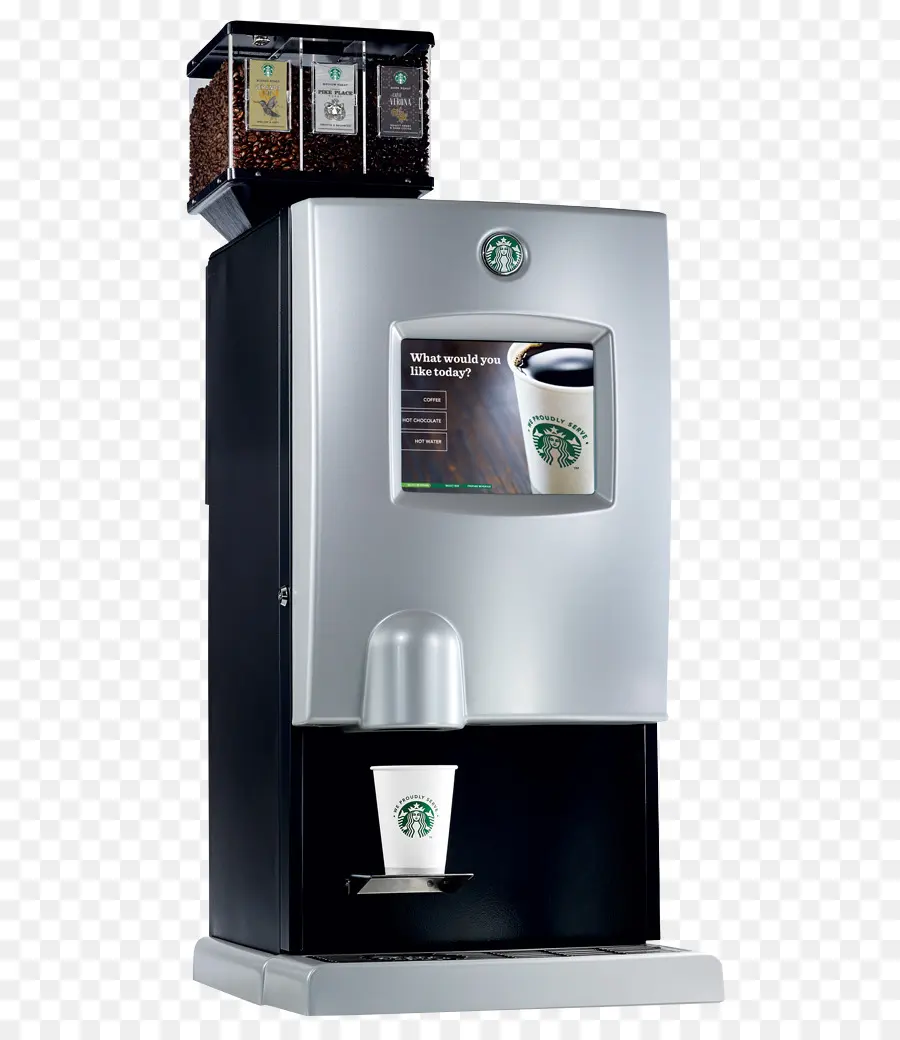 Máquina De Venda Automática De Café，Starbucks PNG