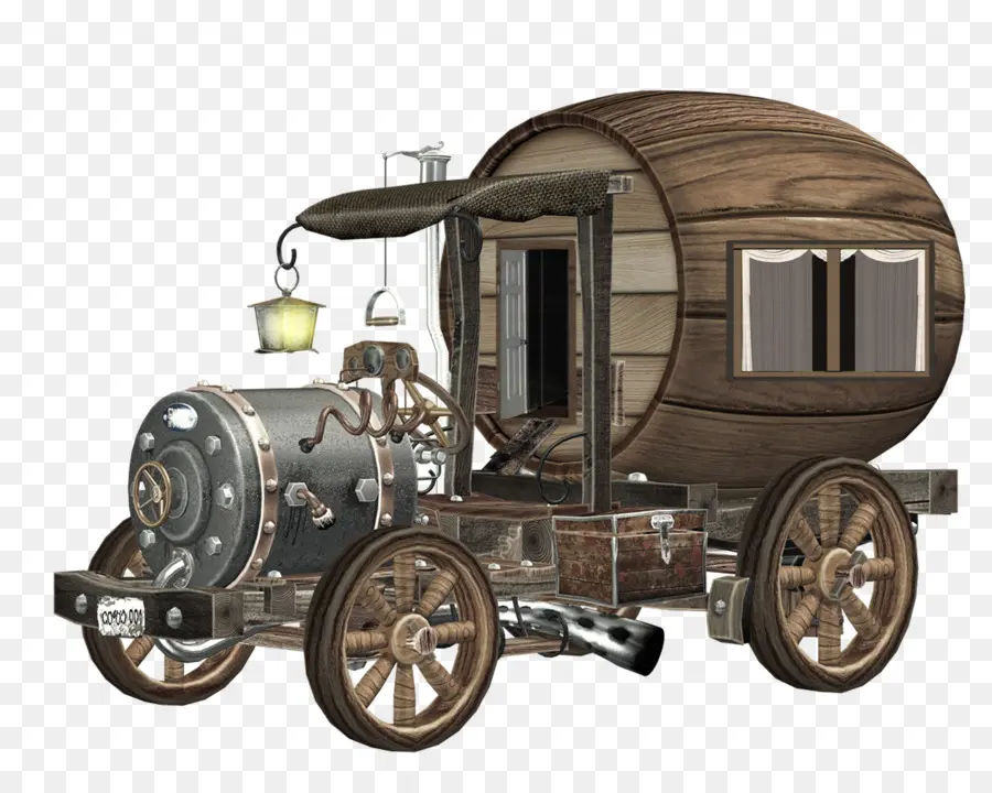 Carro，Steampunk PNG