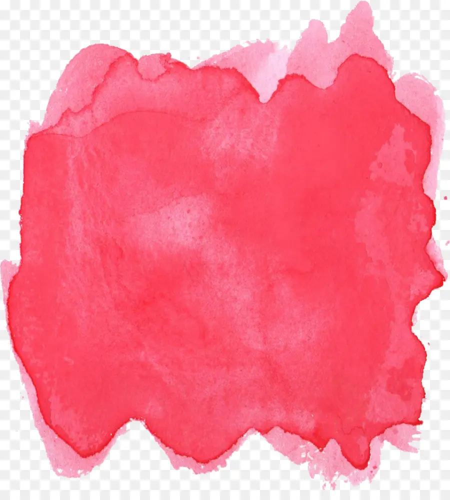 Aquarela Vermelha，Pintar PNG