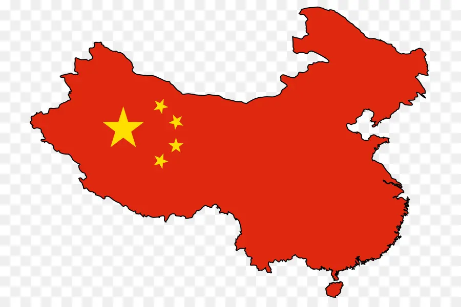 China，Mapa PNG