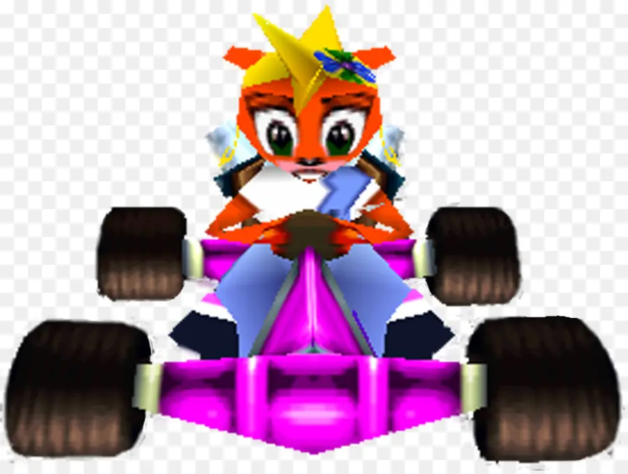 Personagem Animado Em Kart，Personagem PNG