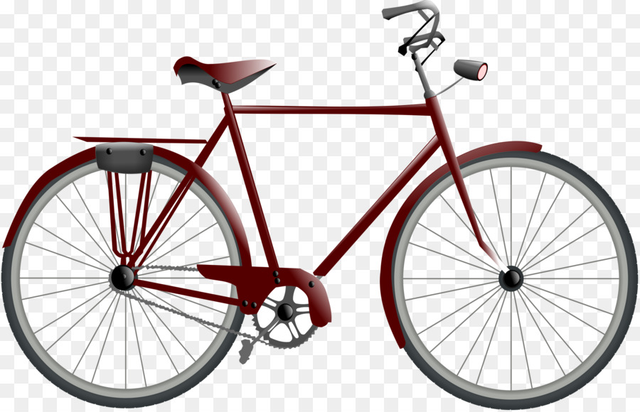 Bicicleta Vermelha，Bicicleta PNG