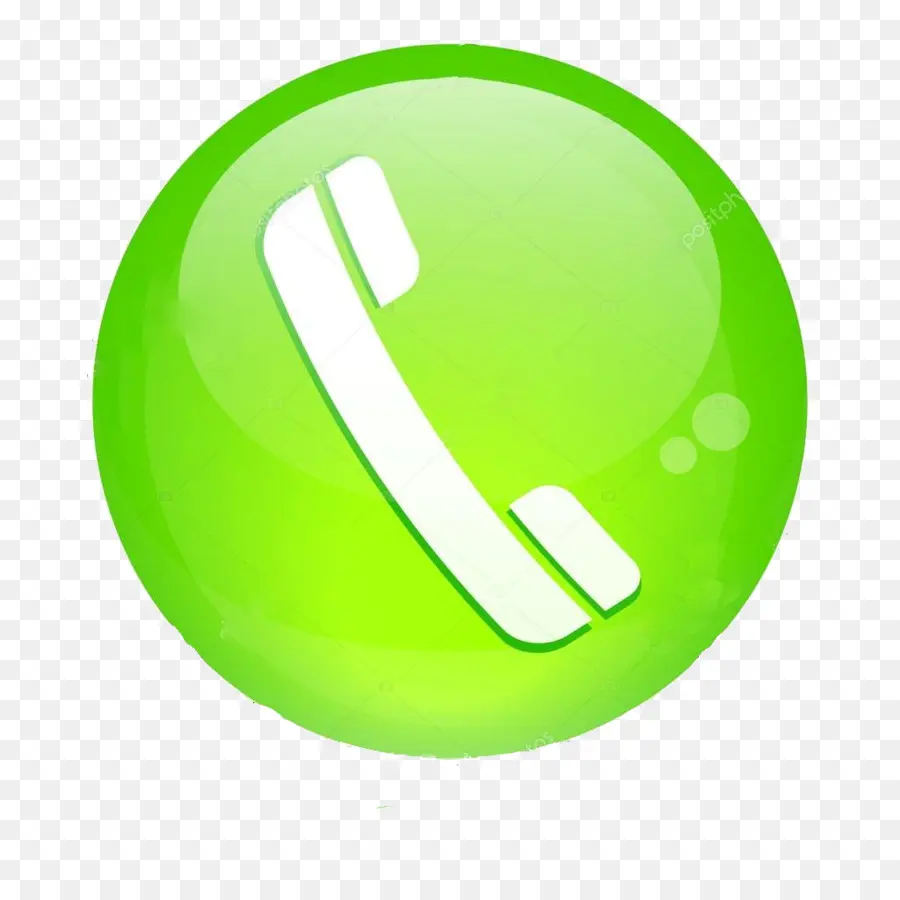 Telefone，Verde PNG