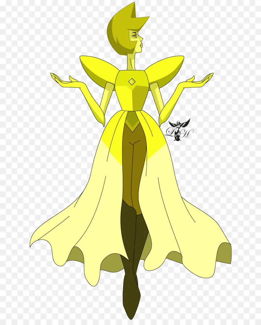 Diamante Amarelo，Jóia PNG