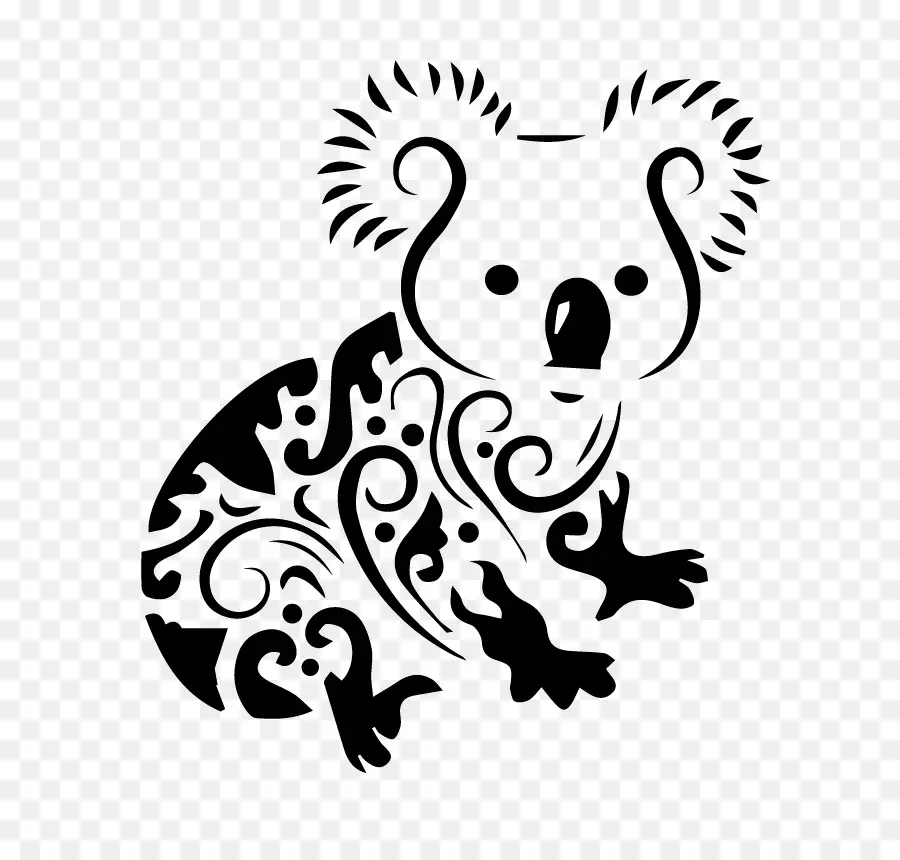 Koala，Tatuagem PNG