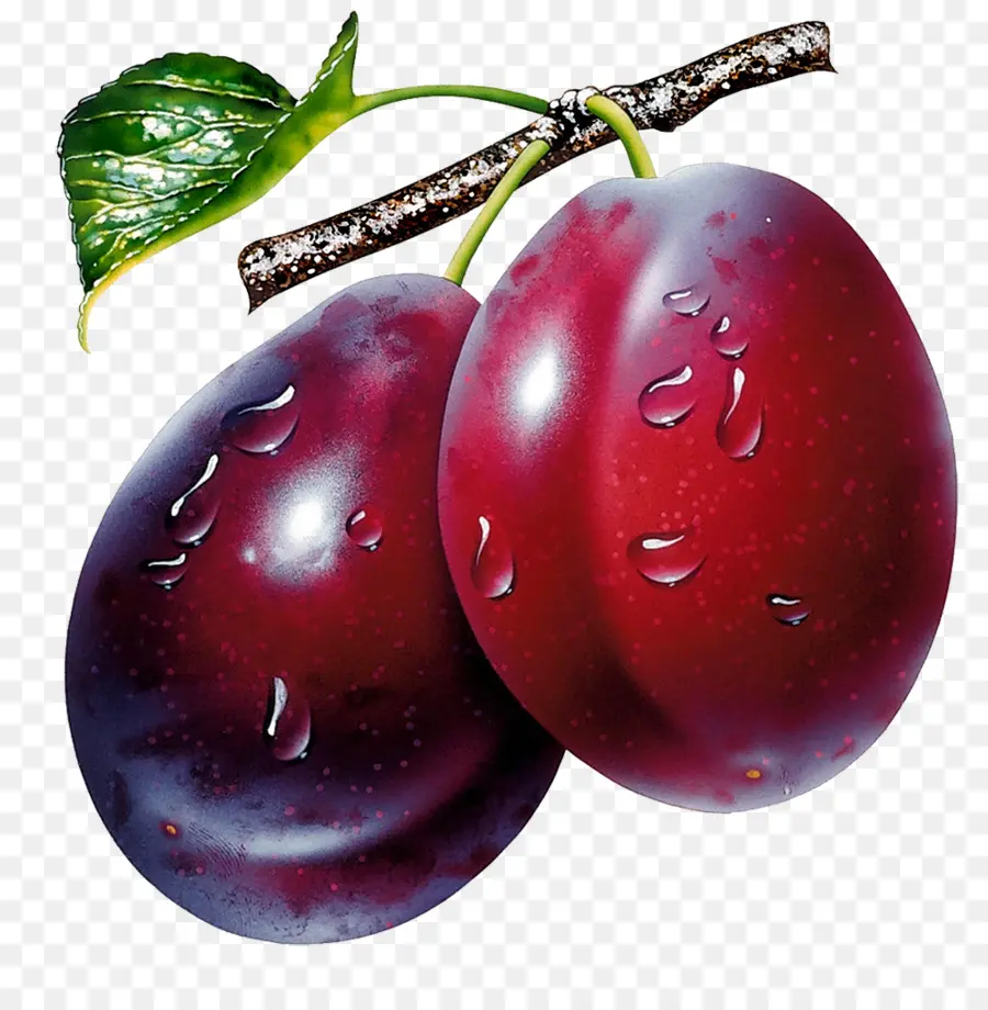 Ameixa，Frutas PNG