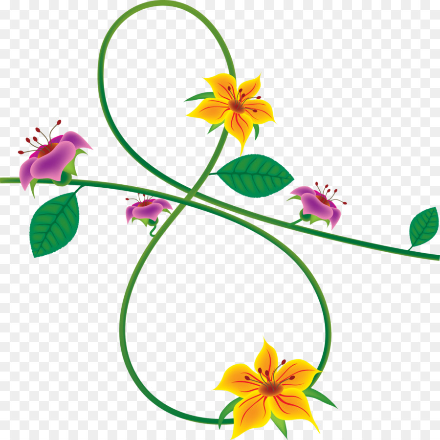 Flores Amarelas E Vinhas Verdes，Vinhas PNG