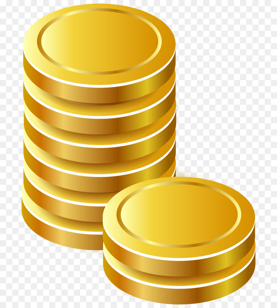 Moedas De Ouro，Dinheiro PNG