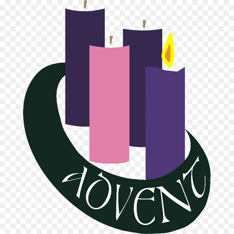 Velas Do Advento，Roxo PNG