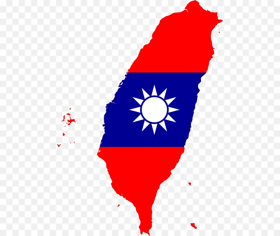 Mapa Da Bandeira De Taiwan，Bandeira PNG