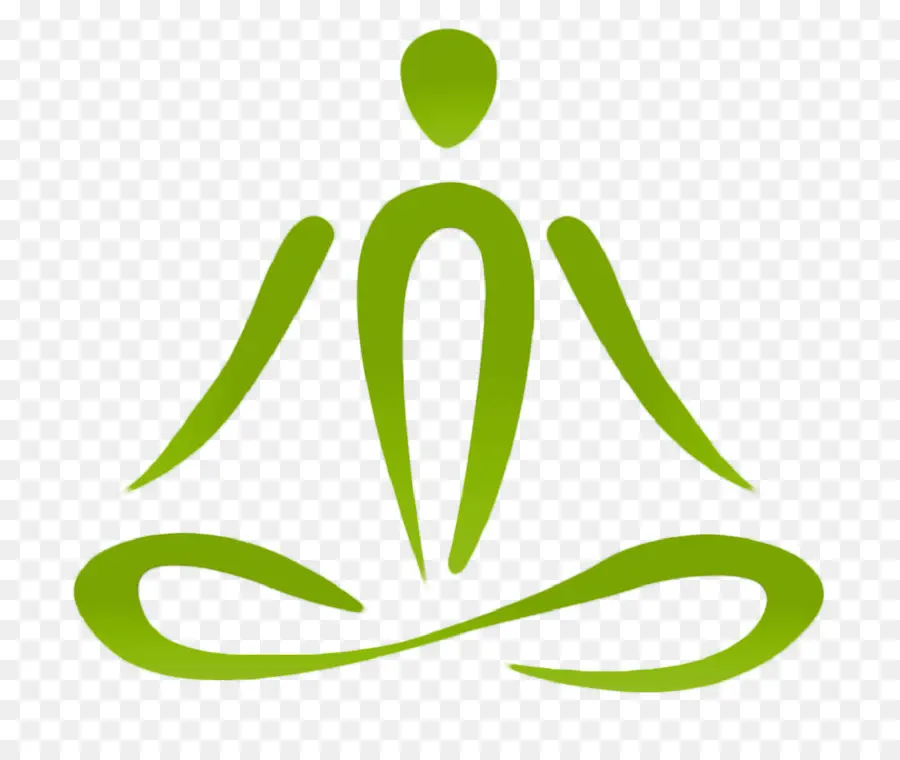 Símbolo Verde De Meditação，Ioga PNG