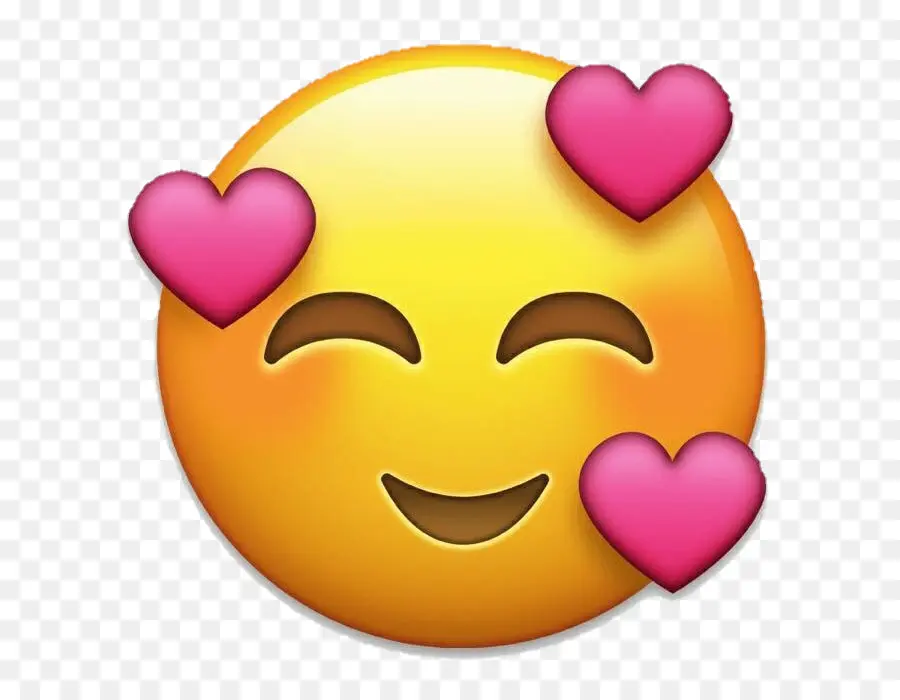 Emoji De Olhos De Coração，Amor PNG