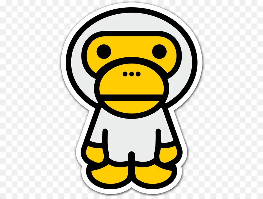 Personagem De Desenho Animado，Amarelo PNG