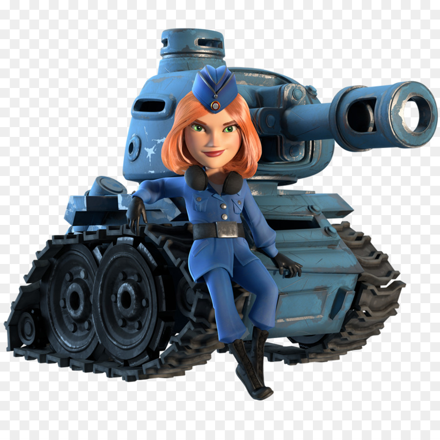 Tanque，Azul PNG