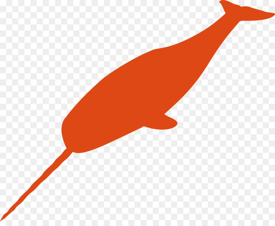 Narwhal，Silhueta PNG