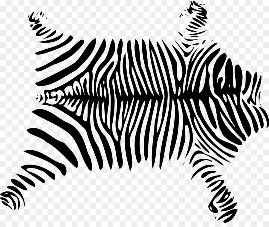 Listras De Zebra，Preto E Branco PNG