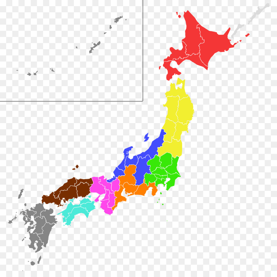 Mapa Do Japão，País PNG