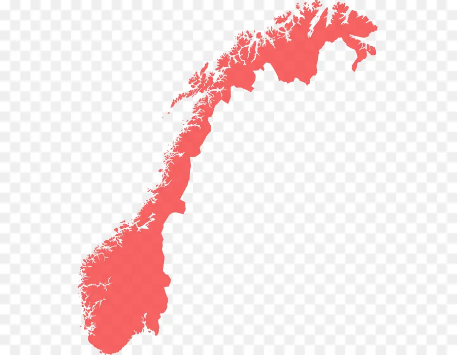 Noruega，Mapa PNG