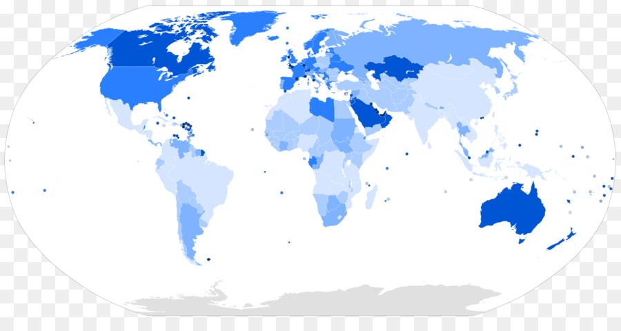 Mapa Mundial，Países PNG