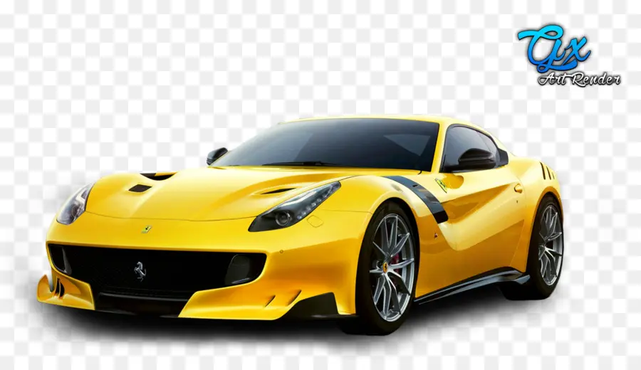 Carro Esportivo Amarelo，Automóvel PNG