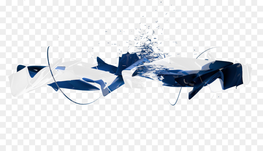 Arte Abstrata，Azul PNG