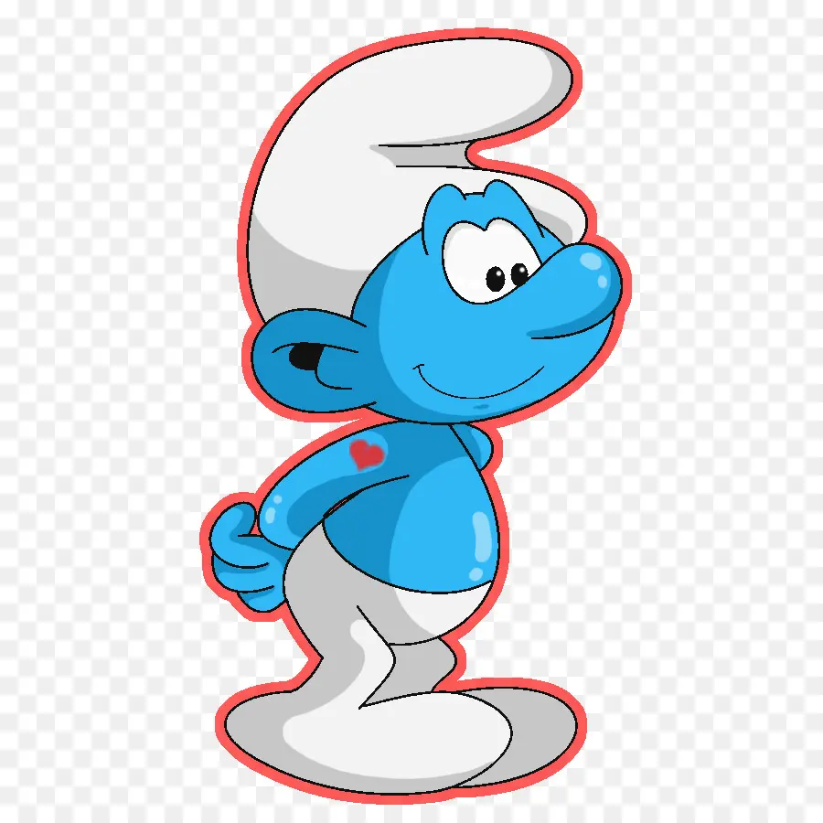 Hefty Smurf，Smurfette PNG