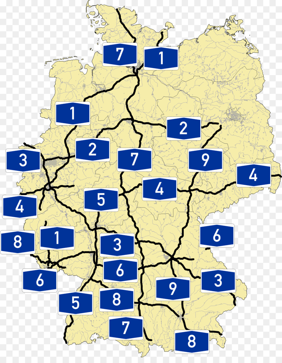 Bundesautobahn 1, Bundesautobahn 10, Controlledaccess Estrada png