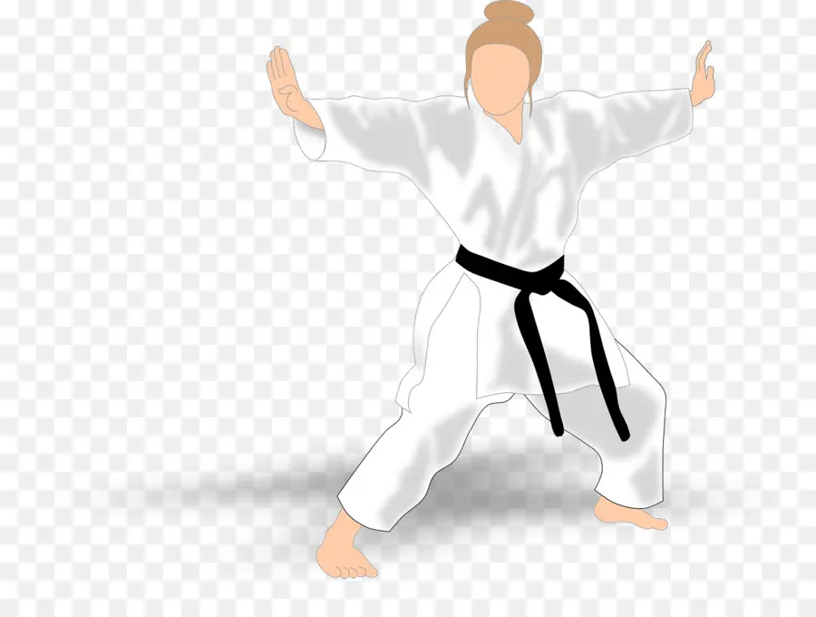 Garota Karatê，Artes Marciais PNG